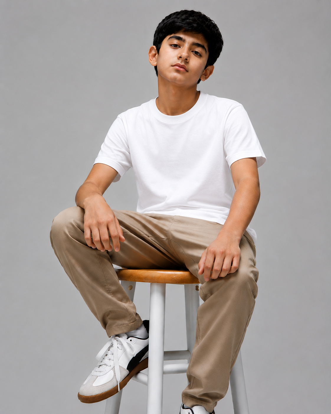 Kids Round Neck T-Shirt — Pack of 3