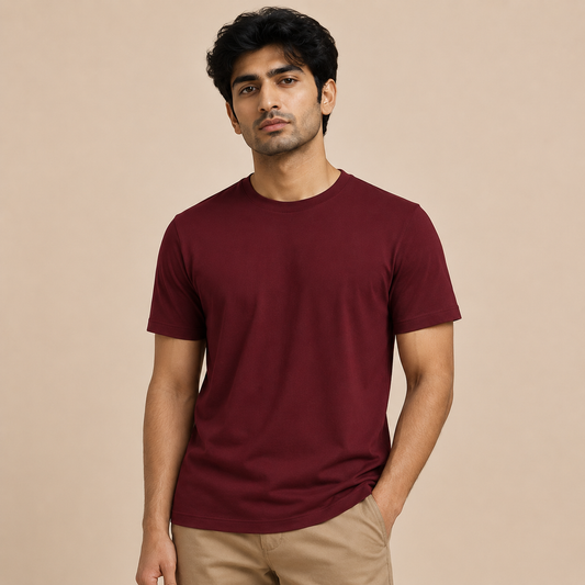 Men's Round Neck T-Shirt — Pack of 3