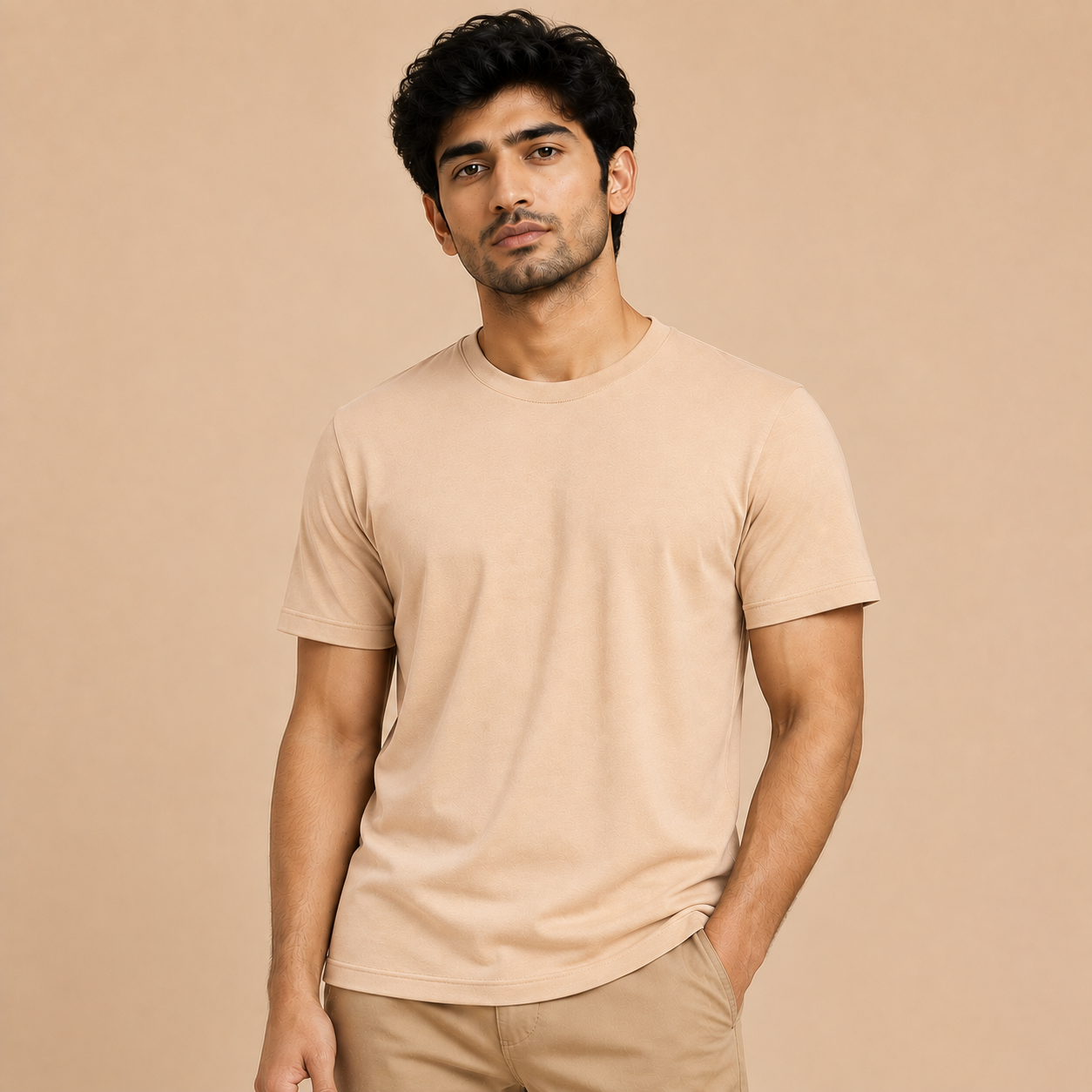 Men's Round Neck T-Shirt — Pack of 3