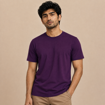 Men's Round Neck T-Shirt — Pack of 3